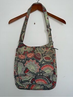 Vera Bradley Crossbody Bag with Floral Print